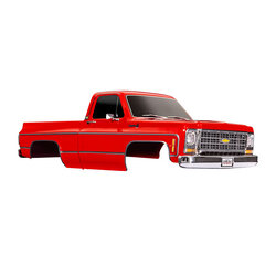 9212R Body, Chevrolet K10 Truck (1979), complete, red (painted, decals applied) (includes grille, side mirrors, door handles, windshield wipers, & clipless mounting) (requires #9288 inner fenders)