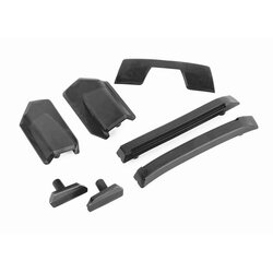 9510 Body reinforcement set, black/ skid pads (roof) (fits #9511 body)