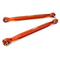 INT-C27047RED Billet Machined Steering Links for Traxxas X-Maxx 4X4