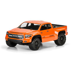 PRO-3476-00 1/10 Toyota Tundra TRD Pro True Scale Clear Body: Short Course (ใส่ได้กับ Slash2WD, Slash4X4 ต้องเปลี่ยนเสาบอดี้)
