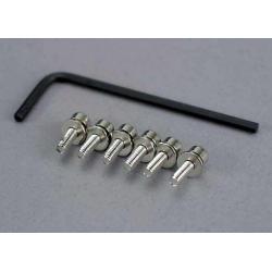 3159 Screws, 3x10mm caphead machine (hex drive) (6)/ lockwashers (6)/ hex wrench