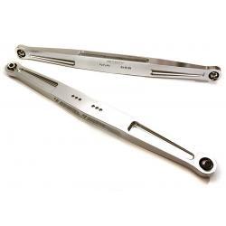 INT-C28562SILVER Billet Machined Rear Lower Trailing Arms for Traxxas 1/7 Unlimited Desert Racer