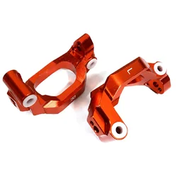 INT-C29371RED Billet Machined Caster Blocks for Traxxas 1/10 Maxx Truck 4S