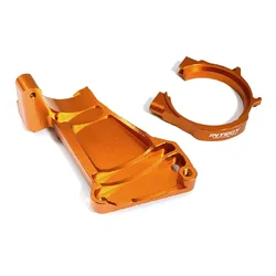 INT-C31295ORANGE Billet Machined Motor Mount for Traxxas 1/10 Maxx 4S