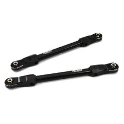 INT-C32966BLACK Billet Machined Front 117mm Upper Linkages for Traxxas 1/8 Sledge 4WD