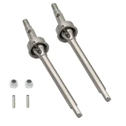 INT-C33132SILVER Front Universal Drive Shafts for Traxxas 1/18 TRX-4M Crawler