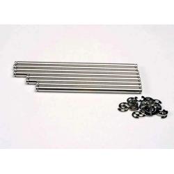 4939X Suspension pin set, stainless steel (w/ E-clips)