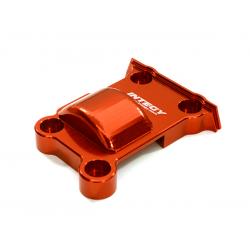 INT-C27465RED Billet Machined Rear Lower Gear Cover for Traxxas (7787) X-Maxx 4X4