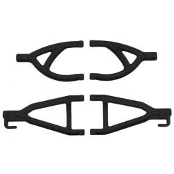 RPM-80602 1/16 E-REVO, SUMMIT Rear A-arms (Black)