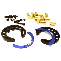 INT-C27939BLUE Portal Axle Counterweight Add-On (2) for Traxxas TRX-4 Scale & Trail Crawler