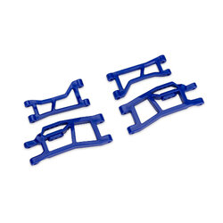 10725-BLUE Blue WideMaxx Front Upper & Lower HD Suspension Arms