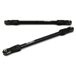 INT-C32967BLACK Billet Machined Rear 144mm Upper Linkages for Traxxas 1/8 Sledge 4WD