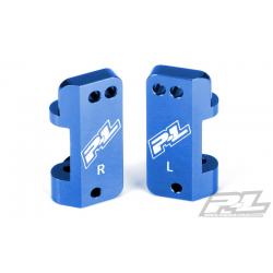 PRO-6255-00 Blue Aluminum Front Caster Blocks for Slash 2wd