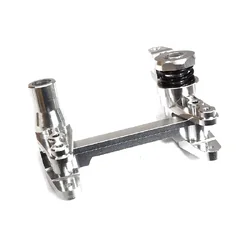 INT-C29378SILVER Billet Machined Steering Bell Crank for Traxxas 1/10 Maxx Truck 4S