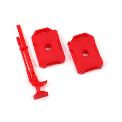 9721 Fuel canisters (left & right)/ jack (red) (fits #9712 body)