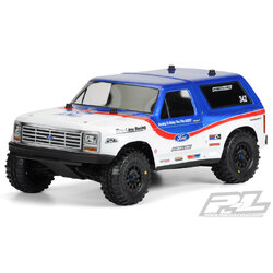 PRO-3423-00 1/10 1981 Ford Bronco Clear Body: Short Course (ใส่ได้กับ Slash2WD, Slash4X4 ต้องเปลี่ยนเสาบอดี้)