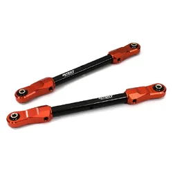INT-C32966RED Billet Machined Front 117mm Upper Linkages for Traxxas 1/8 Sledge 4WD