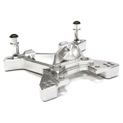 INT-C26317SILVER Billet Machined T3 Front Shock Tower for 1/10 Stampede 4X4 & Slash 4X4