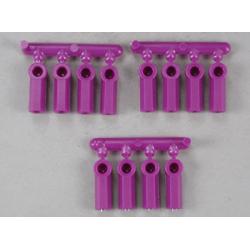 RPM-73378 Heavy Duty Rod Ends (12) 4-40 - Purple