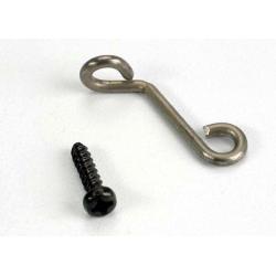 4553 Exhaust pipe hanger, metal (N. Sport) (side exhaust engines only)