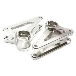 INT-C28628SILVER Billet Machined Alloy 90T PRO2 Front Rocker Arms for 1/10 E-Revo 2.0