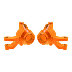 10734-ORNG Orange Aluminum Steering Blocks (L&R)