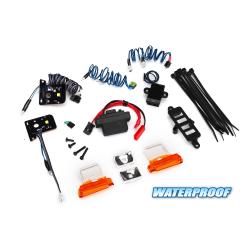 8035 LED light set, complete with power supply, TRX-4 (contains headlights, tail lights, side marker lights, & distribution block) (fits #8010 body)