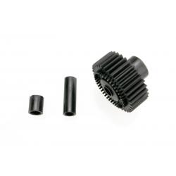 3984X Output gear, 33-tooth (1)/ spacers (2)