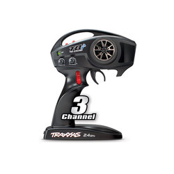 6529 Transmitter, TQi Traxxas® Link enabled, 2.4GHz high output, 3-channel (transmitter only)