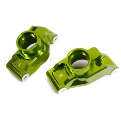 INT-C29373GREEN Billet Machined Rear Hub Carriers for Traxxas 1/10 Maxx Truck 4S