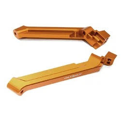 C32574ORANGE Billet Machined Rear Tower Chassis Braces for Traxxas 1/8 Sledge 4WD Truck