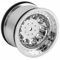 RPM-82283 Chrome Revolver Monster Truck Wheels, StableMaxx Offset (14mm Hex)