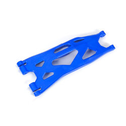 7894X Suspension arm, lower, blue (1) (left, front or rear) (for use with #7895 X-Maxx® WideMaxx® suspension kit)