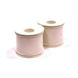 INT-C22602WHITE X-WIDE MONSTER WHEEL(2) 40-LOW PROFILE (40 SIZE)