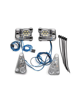 8027 LED headlight/tail light kit, TRX-4 (fits #8011 body, requires #8028 power supply)
