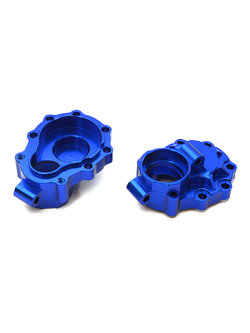 INT-C27990BLUE Billet Machined Alloy Rear Inner Portal Drive Housings for Traxxas TRX-4 Crawler