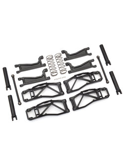 8995N Suspension kit, WideMaxx™, black (includes front & rear suspension arms, front toe links, outer half shafts(extended), rear shock springs)