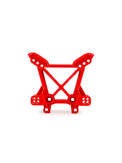 9033-RED Shock tower, front (red) [สำหรับ JATO4X4]