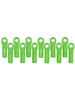 RPM-80514 Long Rod Ends for most Traxxas 1:10 Scale Vehicles - GREEN