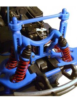 RPM-80165 T-Maxx & E-Maxx Shock Tower & Body Mounts – Blue