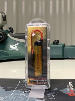 3S FF 11.1V 1100 mAh 15C short FIREFOX Battery 11.1V สำหรับ PDW9 และ ICS-114,และ ICS-212S3 1,100 mAh 15C (ปลั๊ก mini Tamiya)