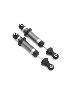 8260 Shocks, GTS, silver aluminum (assembled with spring retainers) (2)