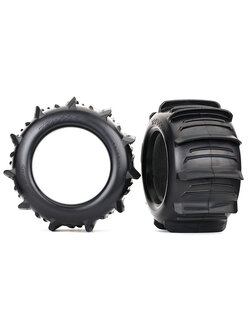 8673 Tires, paddle 3.8” (2)/ foam inserts (2)