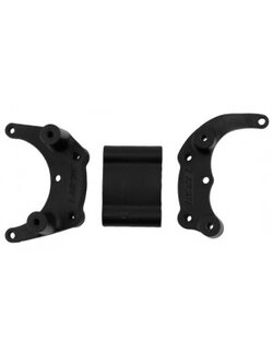 RPM-80902 Black Traxxas Slash 2wd, e-Rustler, e-Stampede 2wd & Bandit Mount for a Rear Bumper or Wheelie Bar