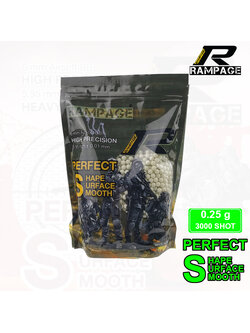 RM-001 ลูกกระสุน RAMPAGE Tracer กระสุนเรืองแสง 0.25g 3000 นัด Made in Taiwan