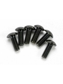 3937 Screws, 4x12mm button-head machine (hex drive) (6)