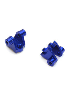 INT-C27969BLUE Billet Machined Alloy Rear Axle Mount for Traxxas TRX-4 Scale & Trail Crawler