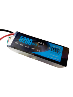 6s 5200mAh 80c DXF DXF 5200mAh. 22.2V 6S 80C Battery (ต้องซื้อปลั๊กTRXเพิ่ม)