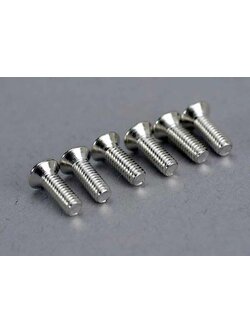 5169 Screws, 2.6x8mm countersunk machine (6)