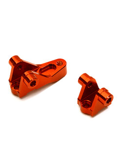 INT-C27968RED Billet Machined Alloy Front Axle Mount for Traxxas TRX-4 Scale & Trail Crawler
